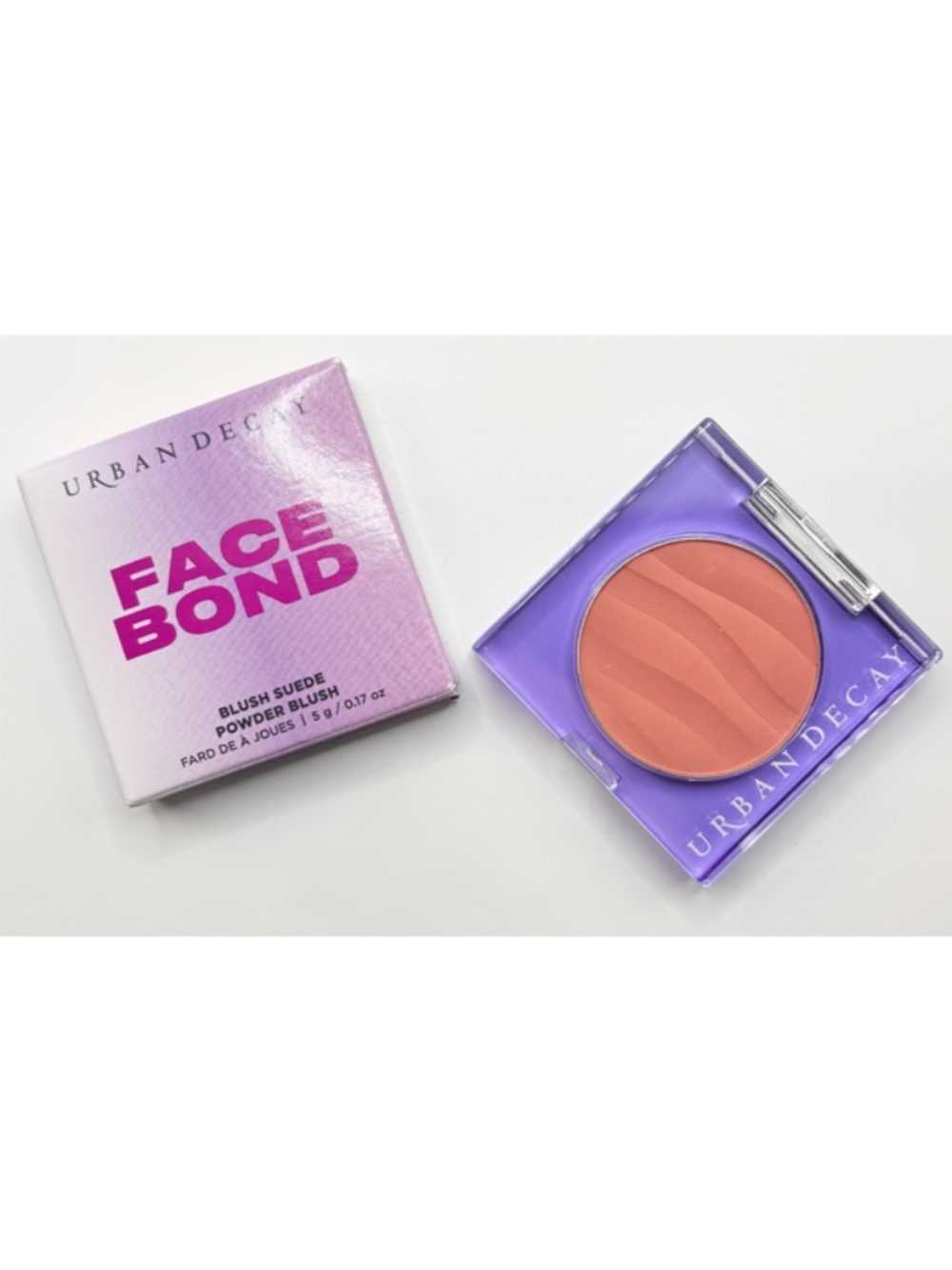 NWT Urban Decay Face Bond Long-Lasting Powder Blush- Fleshed Out